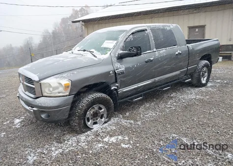 2008 Dodge Ram 2500 Laramie z USA, uszkodzony, nr VIN 3D7KS29AX8G174942